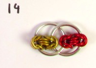 Anodized aluminium fidget toy, 40mm