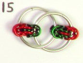 Gekleurd aluminium fidget speeltje, 50mm