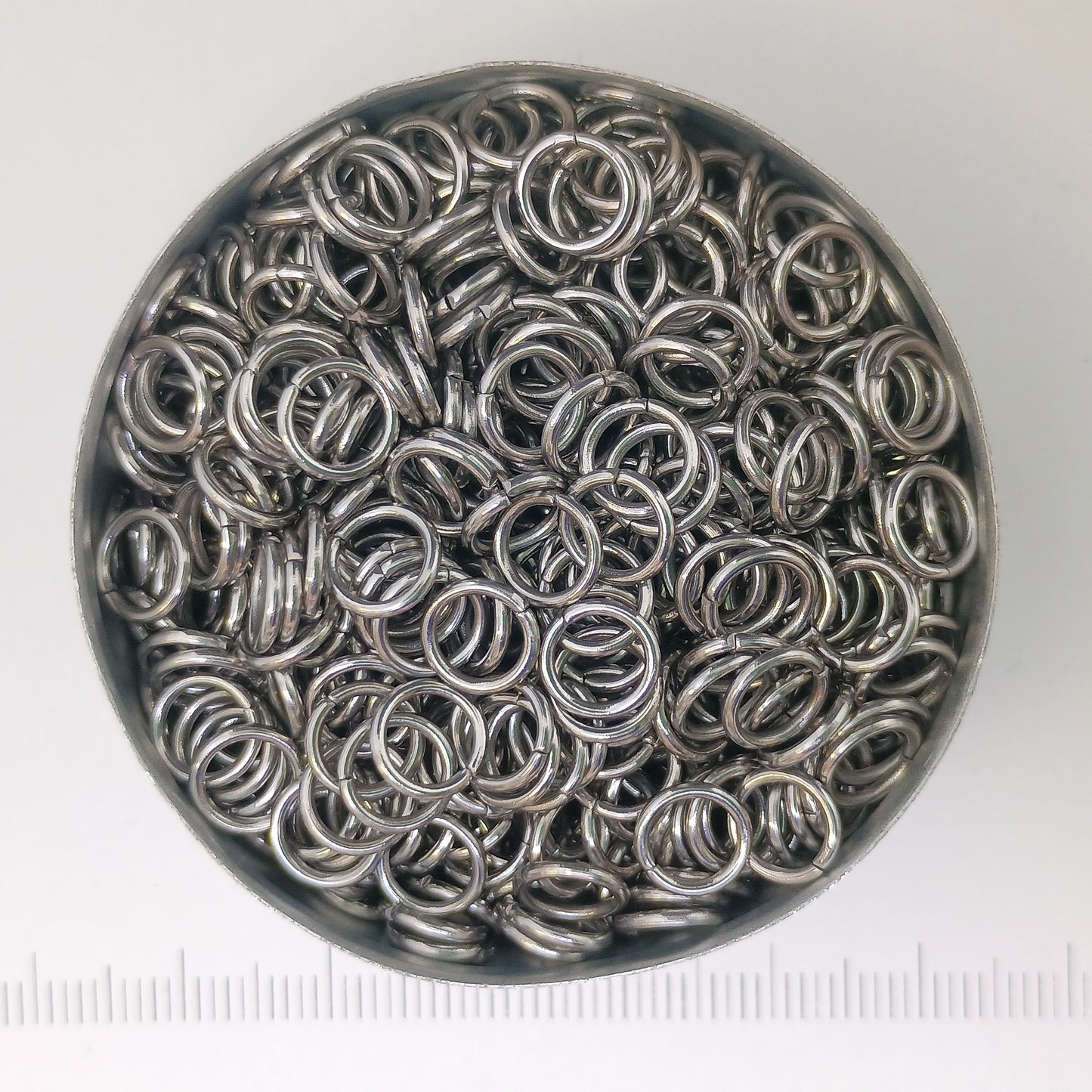 Soft stainless steel, 1.0x5.0 mm, 1000 rings