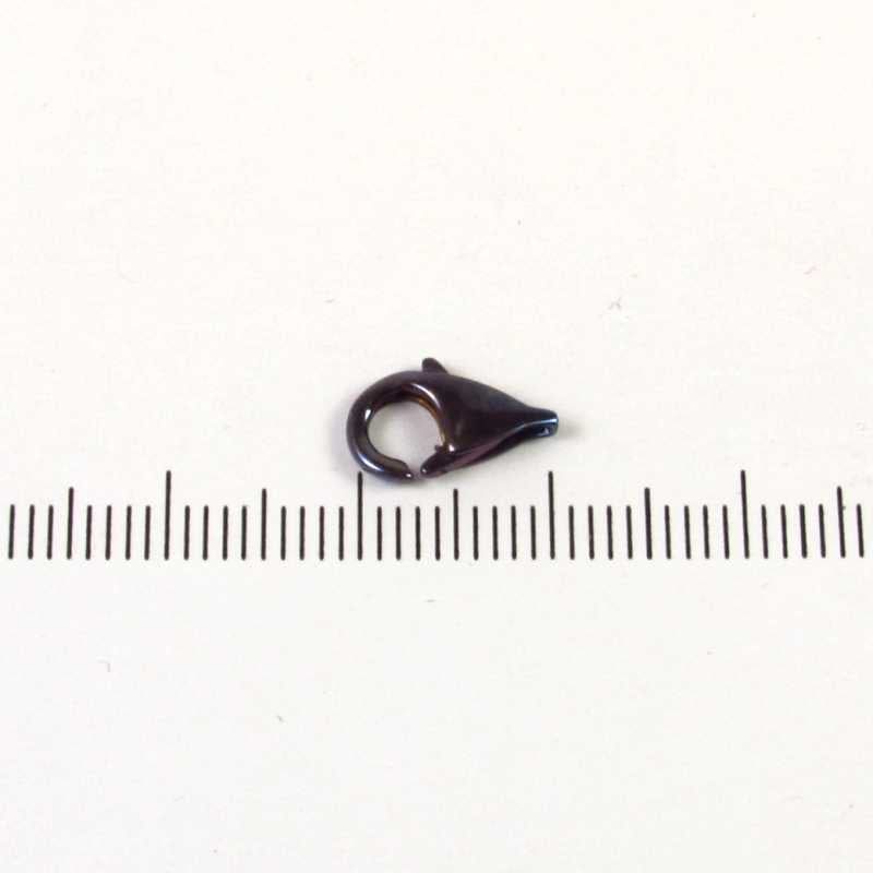 Titanium karabijnhaak 11 mm, Geanodiseerd blauw-paars