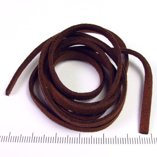 Koord, synthetisch leer. Bruin