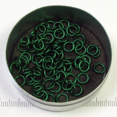 Mat groen aluminium, 1,2x4,1 mm