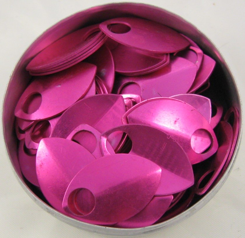 Kleine roze aluminium schubben