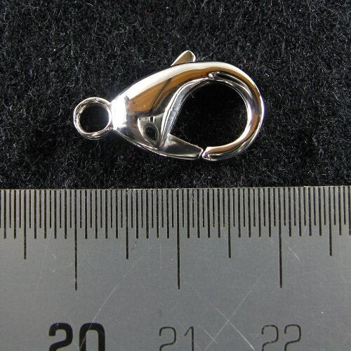 RVS karabijnhaak, 19 mm