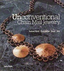 Unconventional Chain mail jewelry, Laura Poplin
