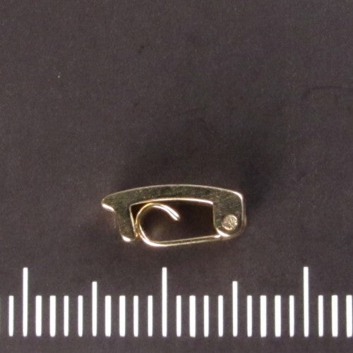 Vouwsluiting verguld 10 mm