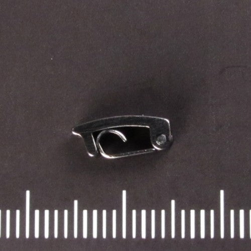 Vouwsluiting hematietkleur 10 mm