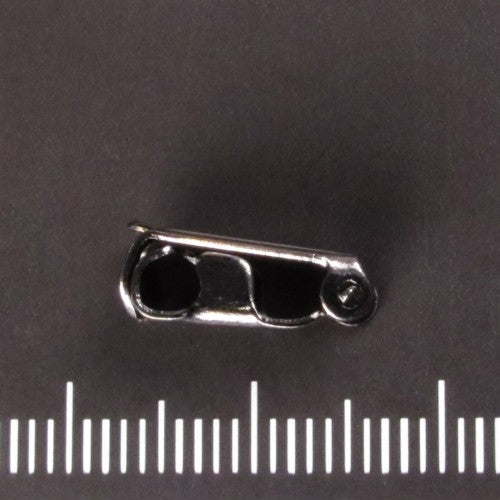 Vouwsluiting hematietkleur extra breed