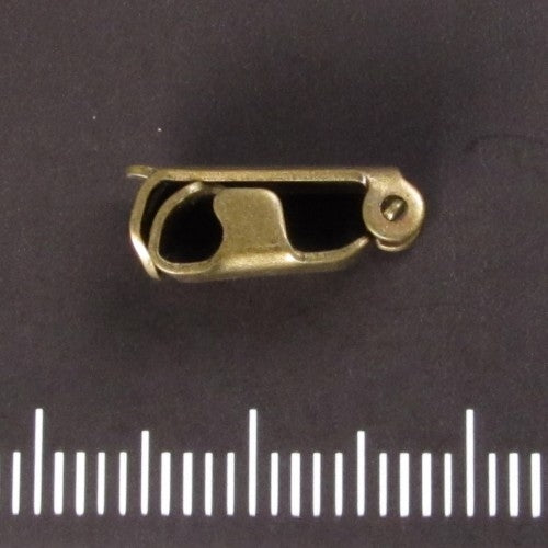 Vouwsluiting antiek goudkleur extra breed