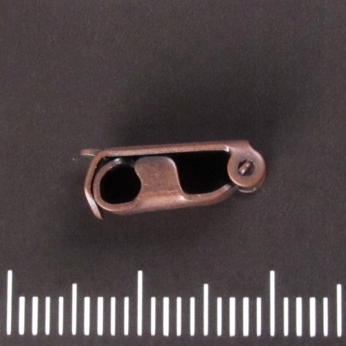 Vouwsluiting antiek koperkleur extra breed