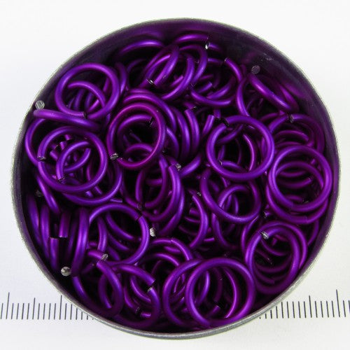 Mat violet aluminium, 1,6x8,2 mm