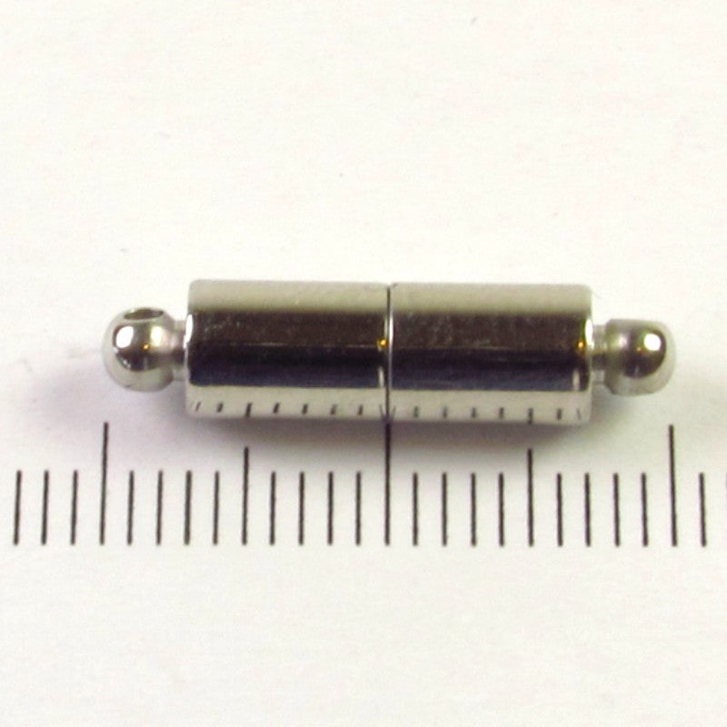 Magneetsluiting cylindervormig, RVS