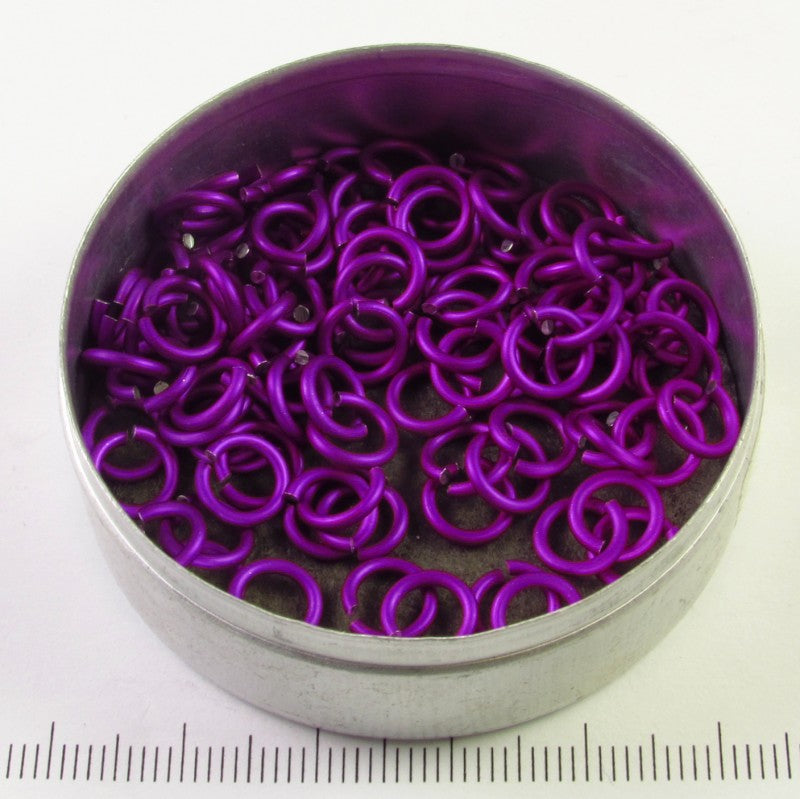 Mat violet aluminium, 1,2x5,0 mm