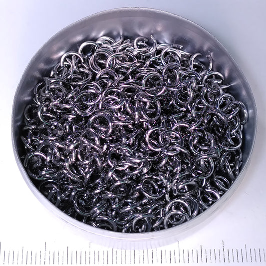 Zacht RVS, 1,0x4,0 mm, 1000 ringen