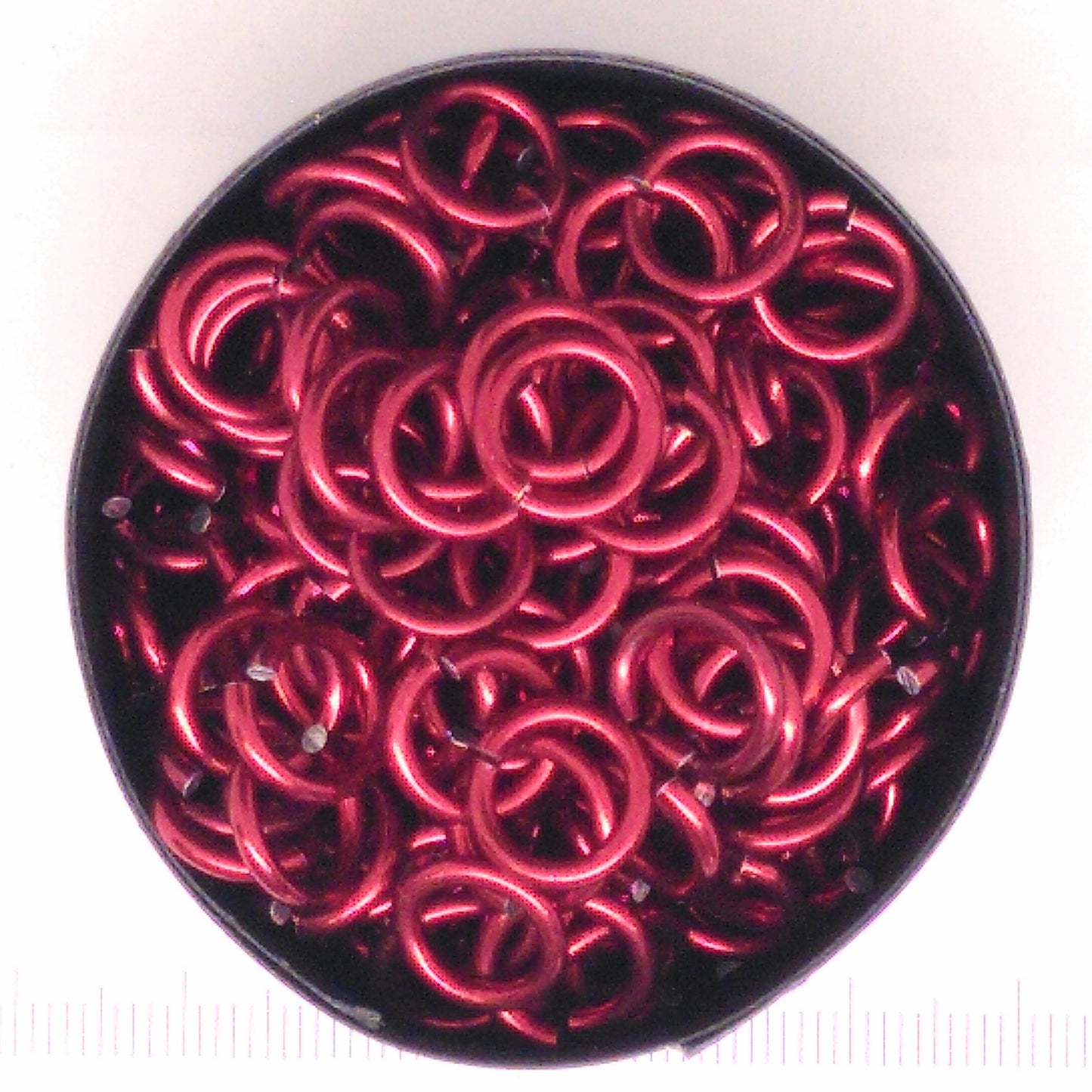 Glanzend gekleurd aluminium, 1,6 x 6,6 mm