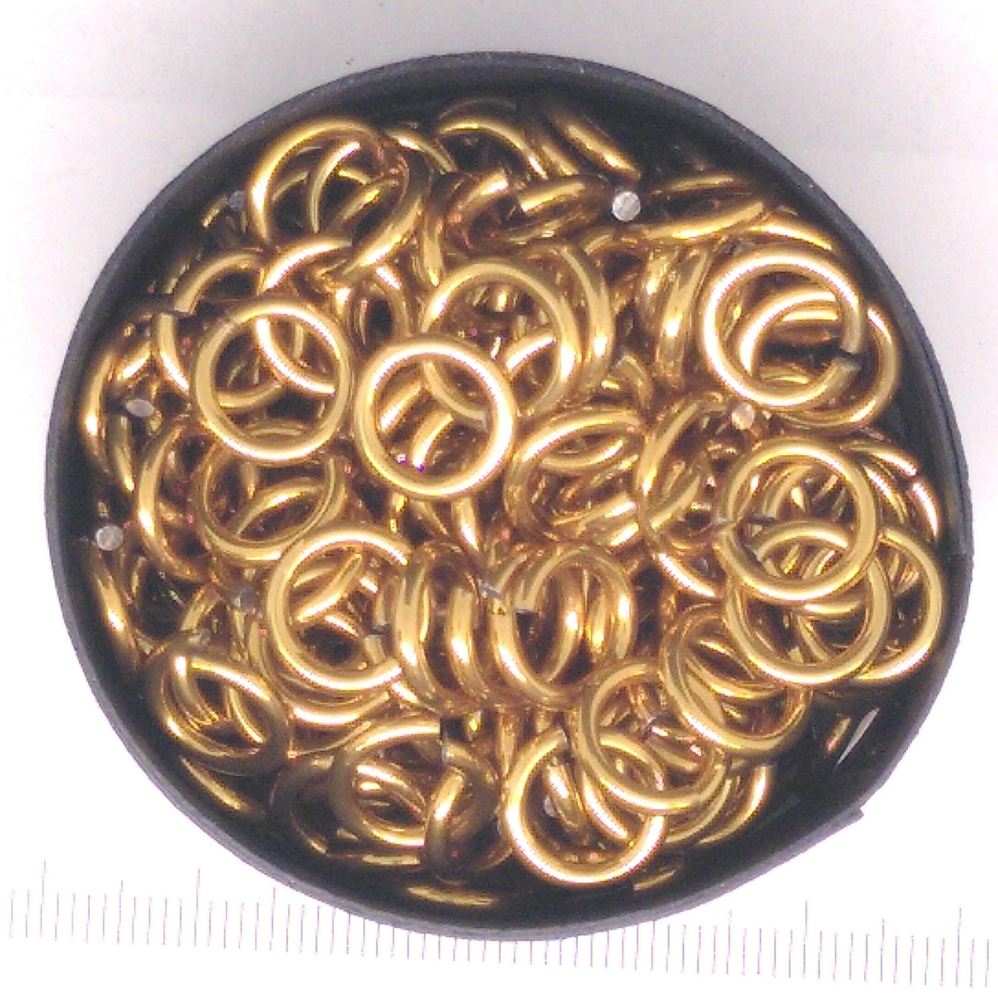 Glanzend gekleurd aluminium, 1,6 x 6,6 mm