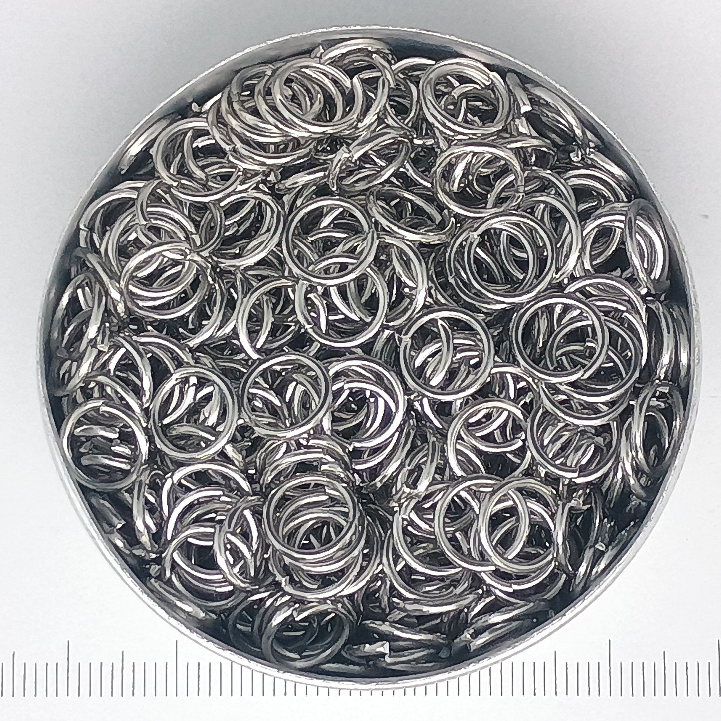 Soft stainless steel, 1.0x3.0 mm, 1000 rings