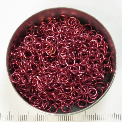 Glanzend dieproze aluminium, 0,8x3,4 mm