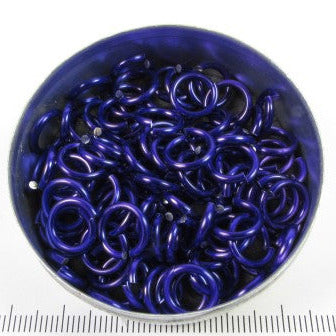 Glanzend dieppaars aluminium, 1,6x6,6 mm